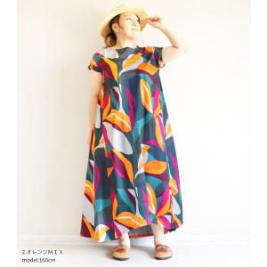 ワンピース エスニック ワンピ ロング マキシ...の詳細画像5
