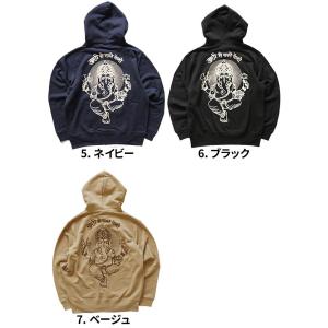 エスニック パーカー ジップアップ スウェット...の詳細画像2
