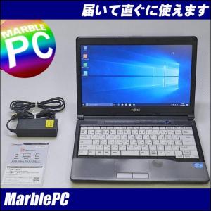 中古ノートパソコン Windows 10 FUJITSU LIFEBOOK S762/G Corei5-3340M 2.70GHz DVDマルチ WPS Office 訳あり｜marblepc