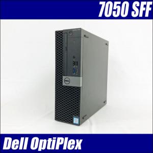 Dell OptiPlex 7050 SFF 中古デスクトップパソコン WPS Office搭載 MEM16GB HDD500GB＋新品SSD256GB Windows10 コアi7 DVDマルチ｜marblepc