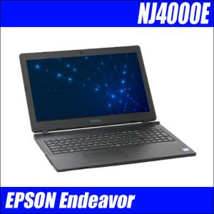 中古ノートパソコン EPSON Endeavor NJ4000E Windows10 WPS Office搭載 フルHD 15.6型 8GB 新品SSD256GB コアi5 カメラ テンキー DVD