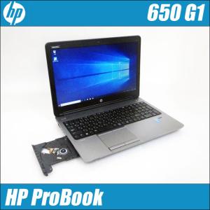 HP ProBook 650 G1 中古ノートパソコン WPS Office搭載 メモリ8GB Windows10 新品SSD256GB コアi7 15.6型 テンキー DVDドライブ 無線LAN｜marblepc