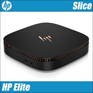 【限定】容量2倍にUP 新品SSD512GB搭載 HP Elite Slice 中古デスクトップパソコン WPS Office付き メモリ8GB Windows10 コアi5-6500T搭載｜marblepc