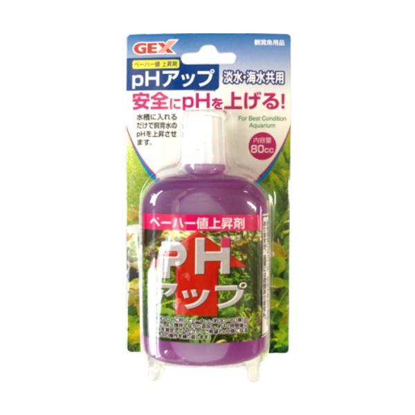 【送料無料】【訳あり品】ジェックス PHアップ 淡水 海水共用 80cc ペーハー値上昇剤 pH調整...