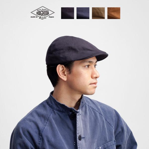 ハイヤー HIGHER ウィップコード ハンチング ハンティングキャップ 帽子 日本製 メンズ レデ...