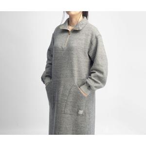 ケパニ Kepani 裏起毛 クルーネック ス...の詳細画像1
