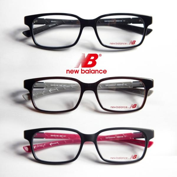 new balance ニューバランス スクエア メガネ 度付き 伊達 軽量 NB06126