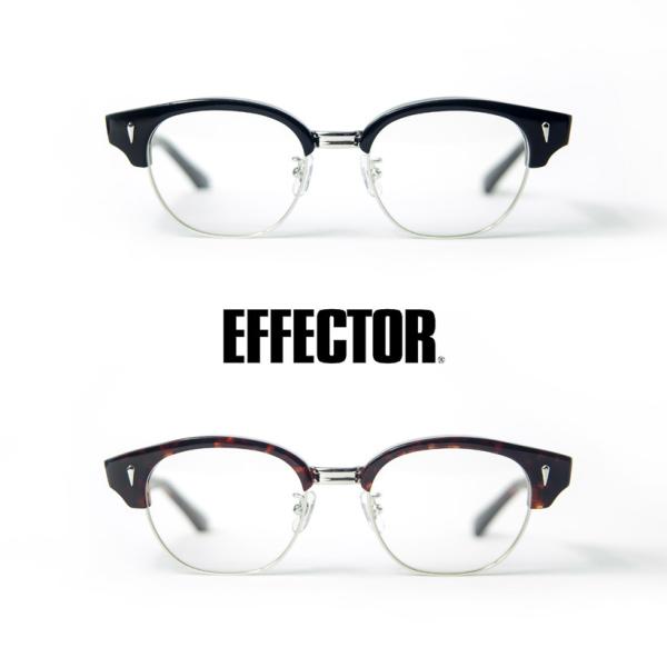 エフェクター EFFECTOR SCALE スケール サーモント ブロウ メガネ 伊達 度付き