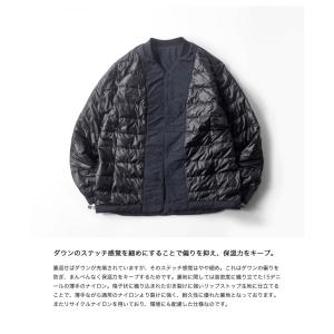 ナンガ NANGA ノーカラーソフトダウンカー...の詳細画像3