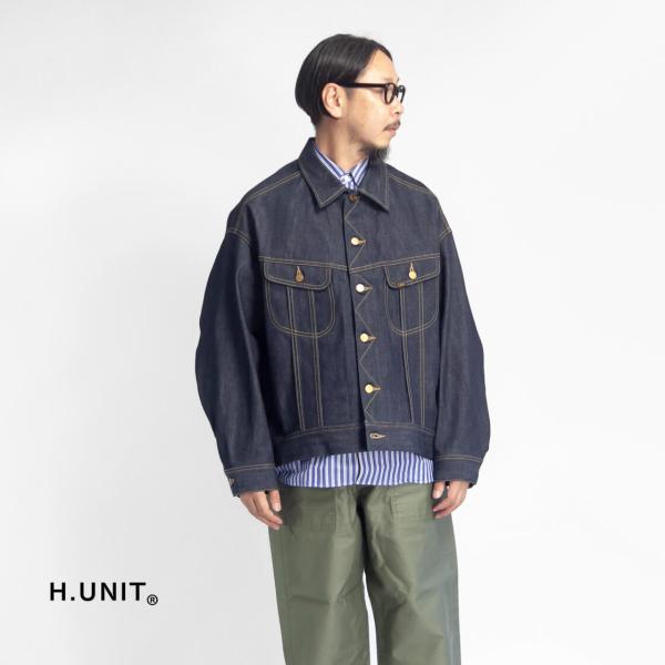 【セール価格】 リー Lee エイチユニット H.UNIT ビッグライダース デニムジャケット セッ...