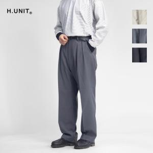 H.UNIT STORE LABEL HUNIT エイチユニット Nylon×Boa switching coat