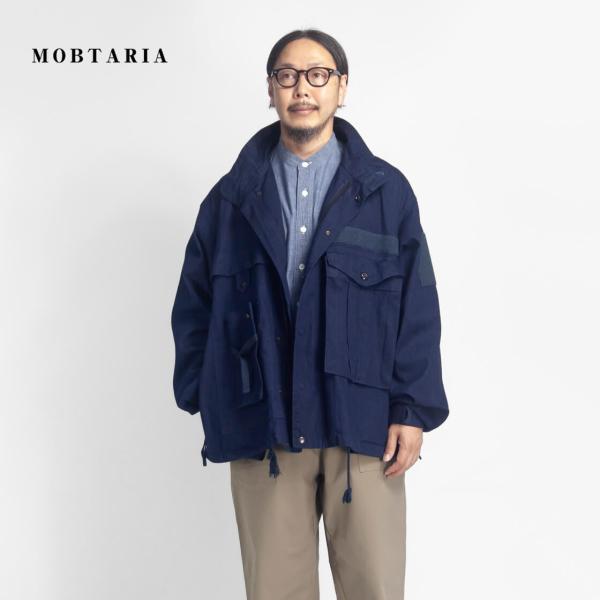 モブタリア MOBTARIA フィールドジャケット M72 デニム 日本製 セットアップ対応 メンズ