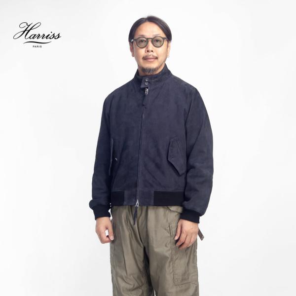 ハリス Harriss ゴートスエード G9 レザー 本革 メンズ