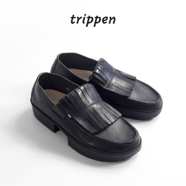 トリッペン trippen TIGER フリンジローファー レザーシューズ 革靴 メンズ