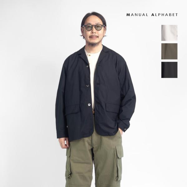 マニュアルアルファベット MANUAL ALPHABET タイプライター 3Bシャツジャケット 日本...