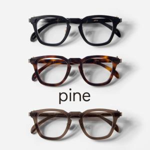 tsetse ツェツェ パリ型 変形ウェリントンメガネ コンビ 度付き 伊達