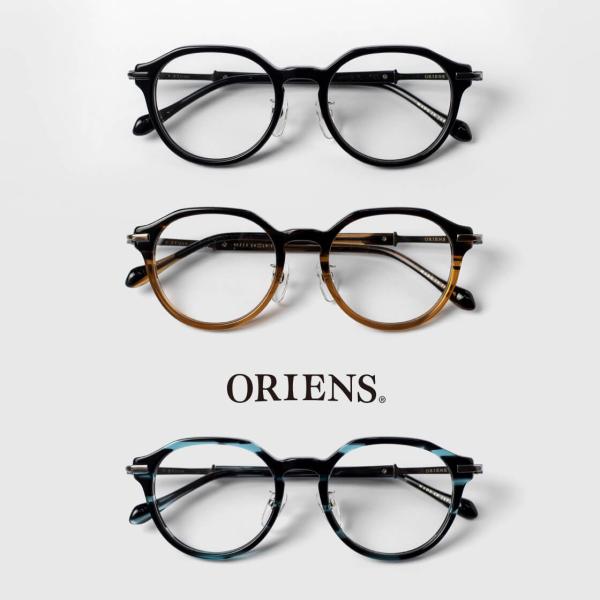 クラウンパントフレーム オリエンス ORIENS コンビ チタン S2212 日本製 鯖江 メガネ ...