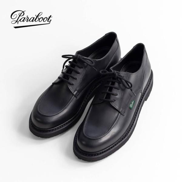 【セール価格】Paraboot パラブーツ AMBOISE アンボアーズ Uチップ レザーシューズ ...