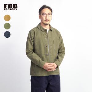 FOBファクトリー FOB FACTORY フレンチワークジャケット