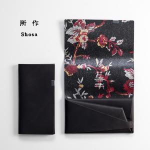 所作（shosa） 長財布 ロングウォレット 本革 レザー オイルヌバック