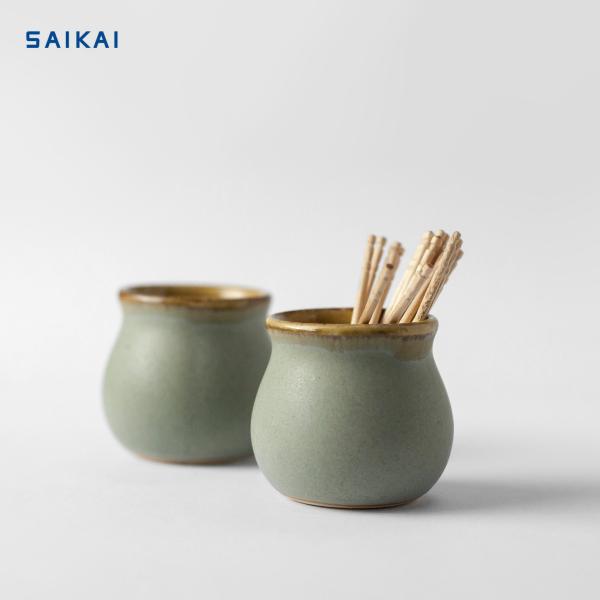 波佐見焼 みる色ミニスタンド ミニカップ おちょこ おしゃれ