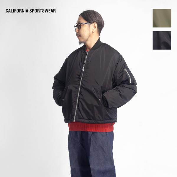 【セール価格】カリフォルニアスポーツウェア CALIFORNIA SPORTSWEAR MA-1 中...