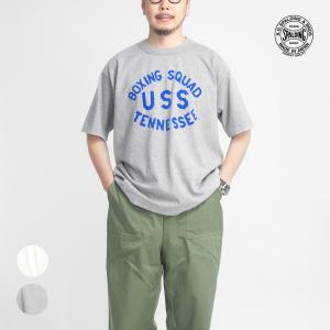 A.G.スポルディング＆ブロス A.G.SPALDING＆BROS フロッキープリントTシャツ 日本製 USS｜marcarrows