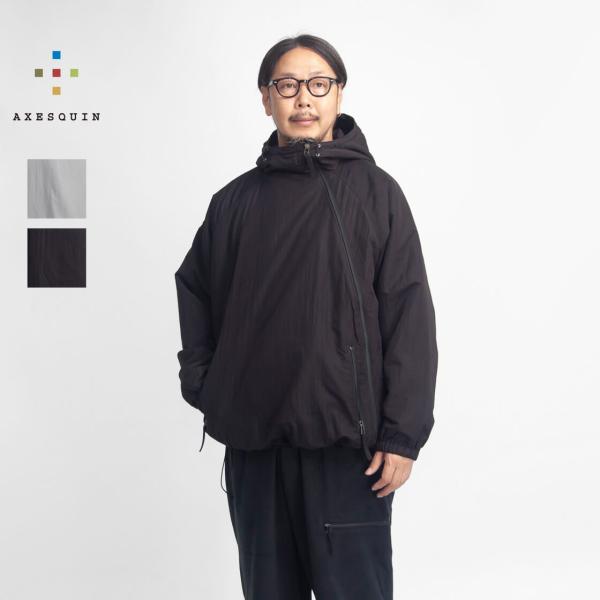 アクシーズクイン AXESQUIN ポーラテック バイアスジップ 中綿ジャケット メンズ