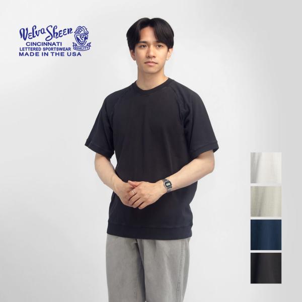 ベルバシーン VELVA SHEEN ヘビーウエイト ラグランTシャツ メンズ