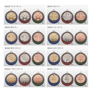 メダル 40mm カラー縁 プラケース・キーホ...の詳細画像3