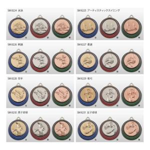メダル 40mm カラー縁 プラケース・キーホ...の詳細画像4
