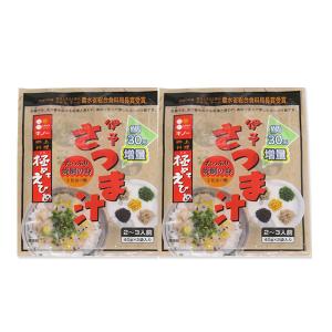 さつま汁 冷や汁 伊予さつま汁 40g×2 2袋  甘い 麦みそ味