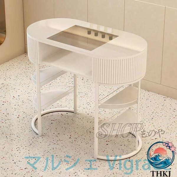 ネイルテーブル ネイルデスク マニキュアテーブル 机 椅子 セット サロンデスク ネイルメイク作業台...