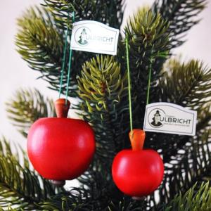 ウルブリヒトオーナメント（赤いりんご） : メルヒェン Yahoo!店