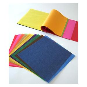 折り紙　トランスパレントペーパー　11色99枚セット　折り紙サイズ