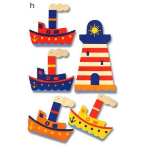 「モビール 船」 木のおもちゃ ベビー 子供部屋｜marchen-net