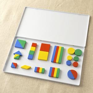 ピグマリオン 知育玩具 木製分数パズル (問題集付き) 小学生 実感算数