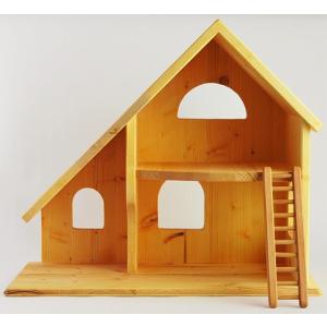 キッチン付き　ドールハウス　木製玩具　グリム社 Amazon | ドールハウスモデル 子供用プレイハウスおもちゃ木製