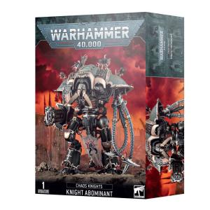 【2022年7月23日発売】【新品】ケイオスナイト：ナイト・アボミナント ウォーハンマー40.000 (Chaos Knights: Knight Abominant) (Warhammer 40.000)｜marchenshop