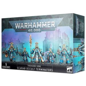 【新品】サウザンド・サン：スカラベオカルト・ターミネイター ウォーハンマー40.000 (ThousandSons Scarab Occult Terminators) (Warhammer 40.000)｜marchenshop