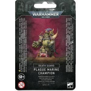 【新品】デスガード：プレーグマリーン・チャンピオン [ウォーハンマー40.000] (DEATH GUARD: PLAGUE MARINE CHAMPION) (Warhammer 40.000)｜marchenshop