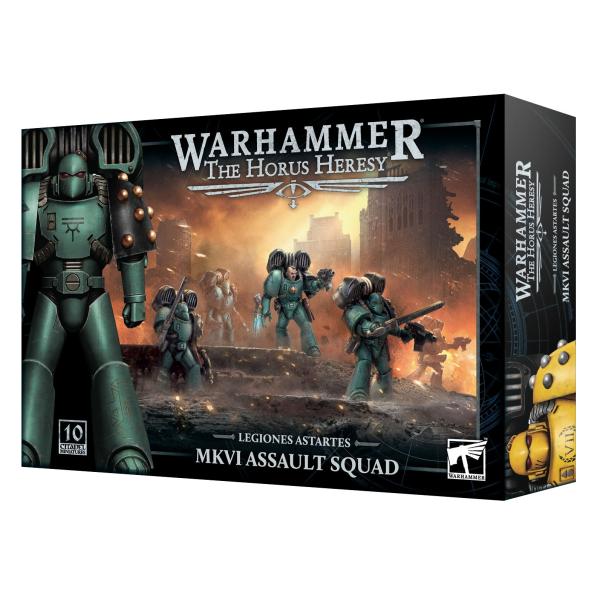 【新品】レギオネス・アスタルテス: マークVI・アサルトマリーン (スカッド) [ホルス・ヘレシー]...