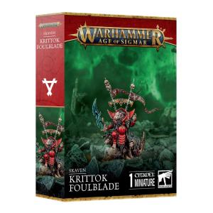 【2024年9月21日発売】【新品】スケイヴン：クリトック・ファウルブレード [ウォーハンマー] (SKAVEN:Krittok Foulblade) (WARHAMMER)