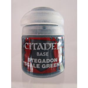 シタデル・カラー Paint - Base STEGADON SCALE GREEN 21-10 『ベース』