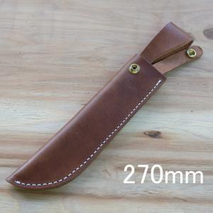 左利き用 剣鉈用 革ケース 300mm トヨクニ 晶之 土佐打刃物 ナイフ