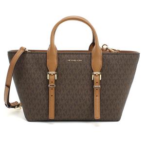 並行輸入品 マイケルコース MICHAEL KORS ショルダーバッグ ハンドバッグ 30R5G9OS1B 252 2WAY MOORE トートバッグ ブラウン BRN-ACORN