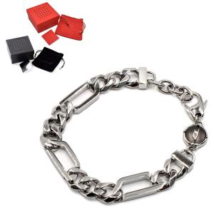 ディーゼル ブレスレット DIESEL DX1351040 ブレスレット BRACERET アクセサリー メンズ シルバー｜marcoplus