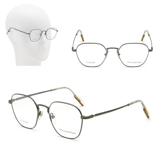 ゼニア フレームのみ ZEGNA EZ5207/V 008 50 Ermenegildo Zegna...