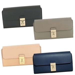 FURLA フルラ フラップ長財布 PEGGY XL BIFOLD PS34 バビロン ブラック