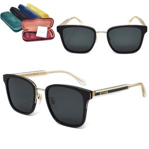 GUCCI（グッチ） サングラス GG0563SKN 001 ウェリントン コンビ